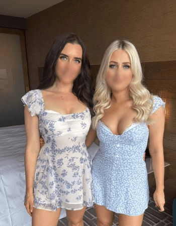 Evie Kerr and Freya Svensson